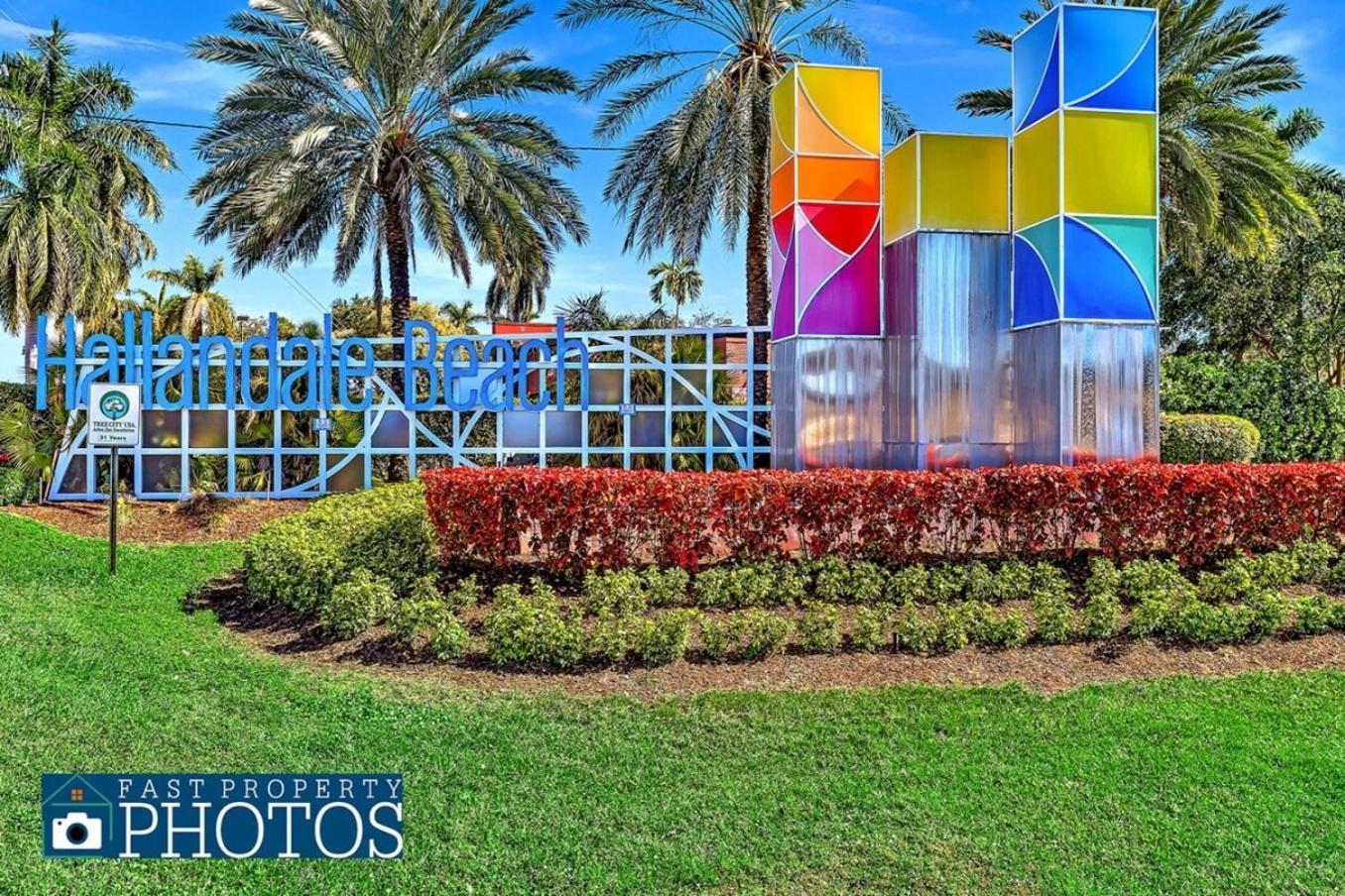 2 Bdrm Modern House Mins From Beach & Casino Hb1 Hallandale Beach Exterior foto